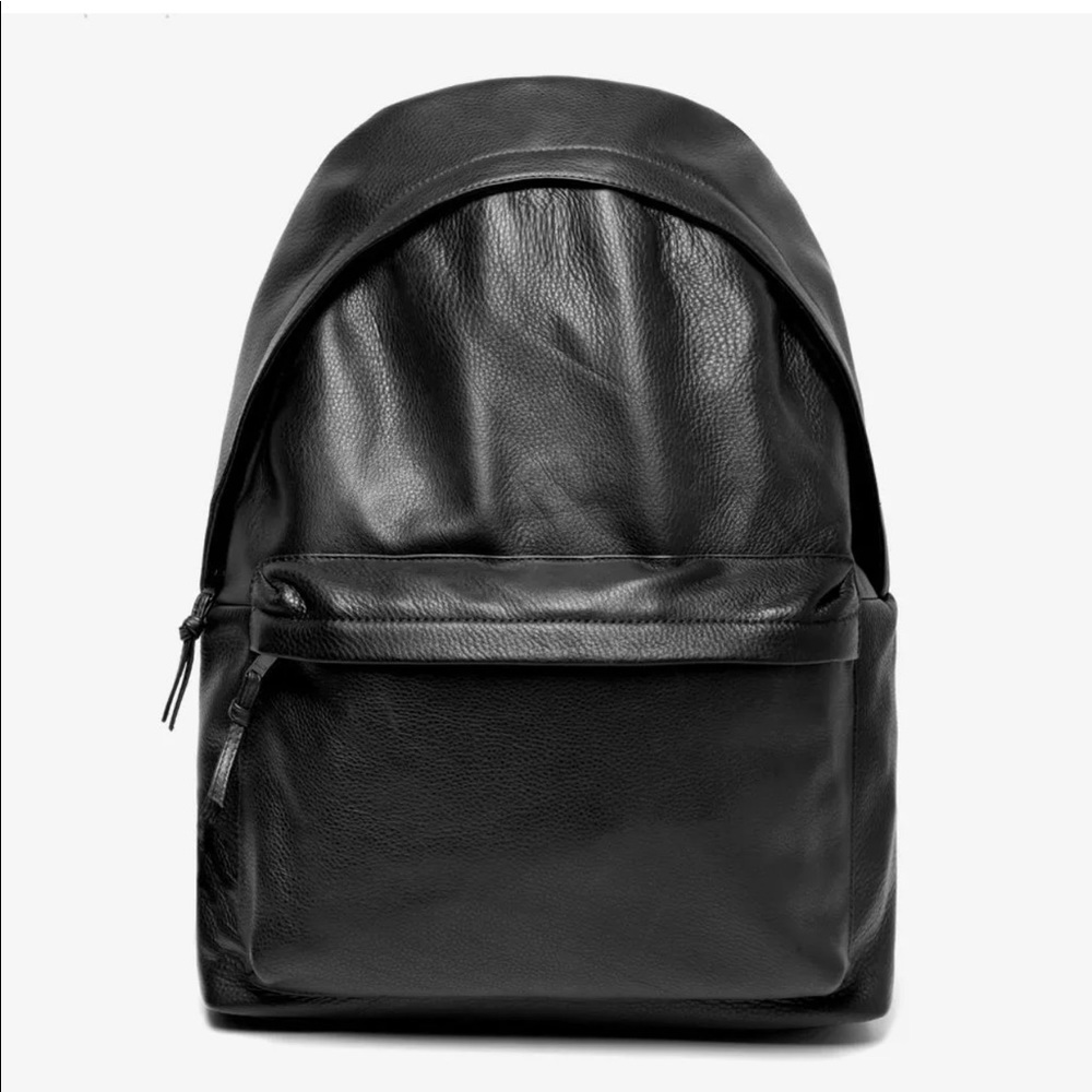 🆕 STAMPD LA Black Leather Backpack NWOT ☝🏼